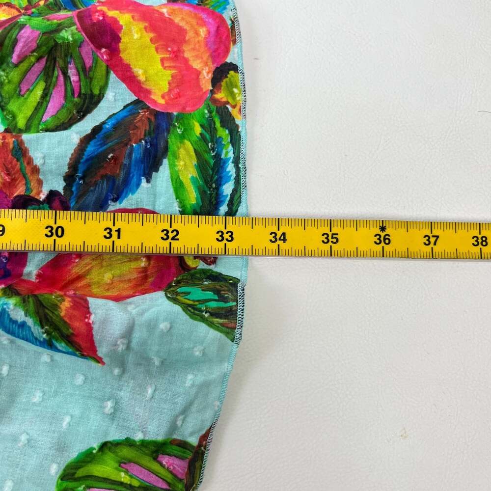 NWOT Tropical Fruit Parrot Print Mini Dress Size S - Picture 12 of 14
